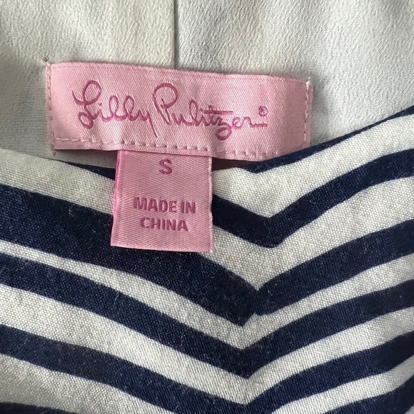 Lilly Pulitzer Harbour Oh Cabana Boy Tunic Mini Dress Size S (137) - Picture 5 of 8